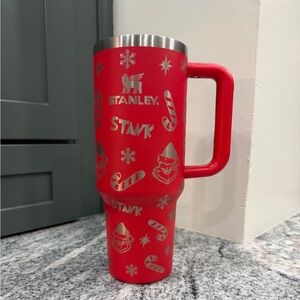 Stanley Grinch Red Tumbler RARE
